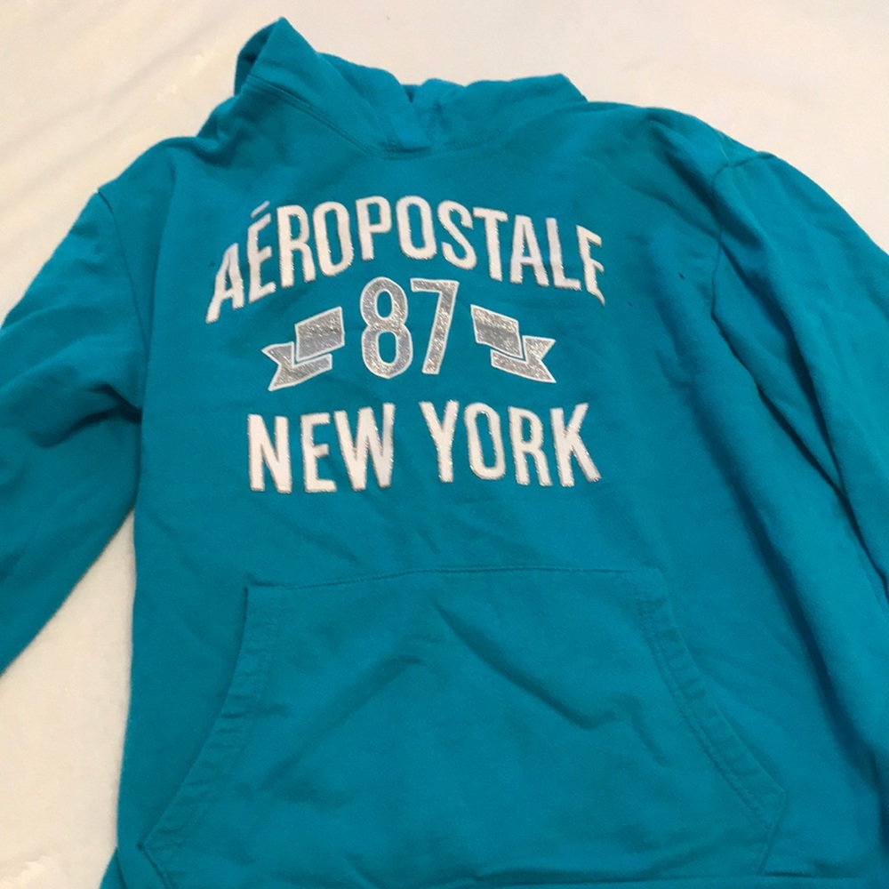 Blue sweatshirt